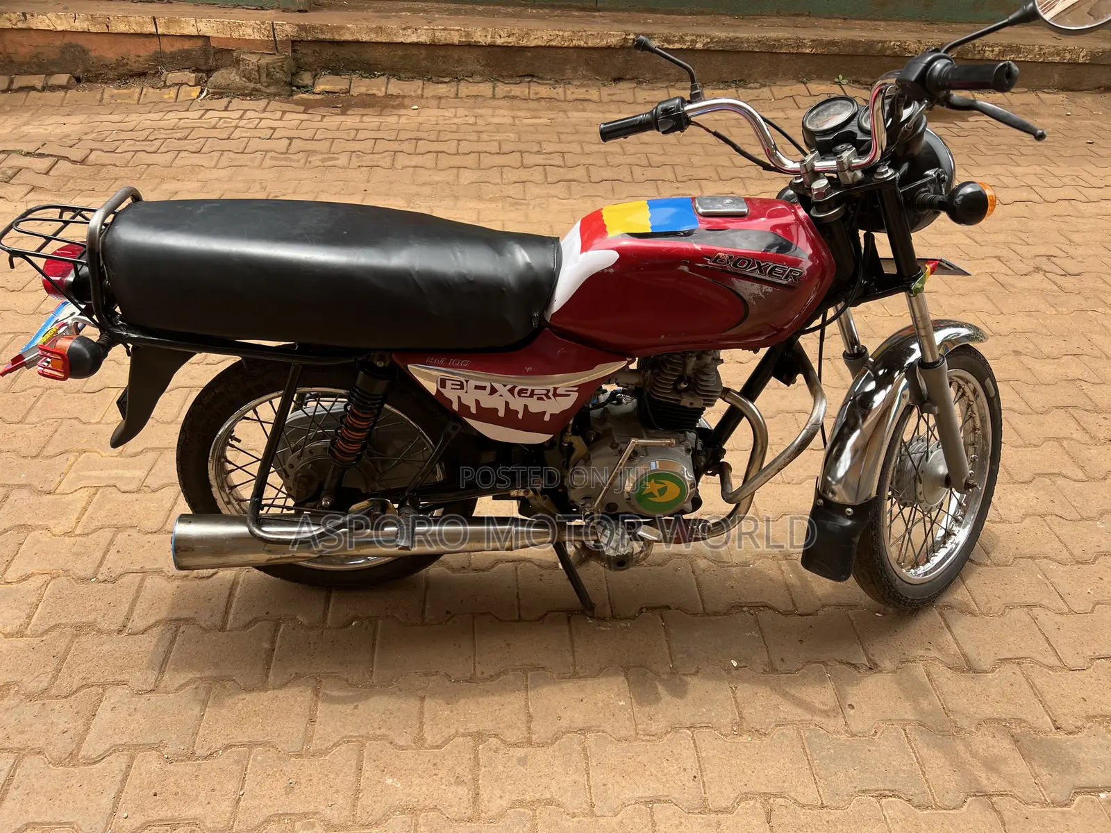 Bajaj Boxer 100 2021 Red