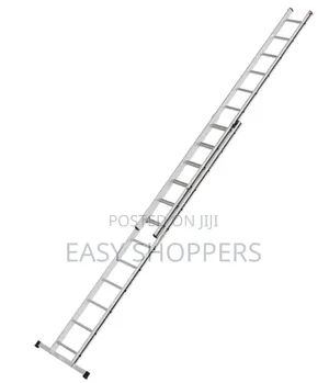 2x12 Steps Extension Ladder Aluminium Multi-Purpose Ladder