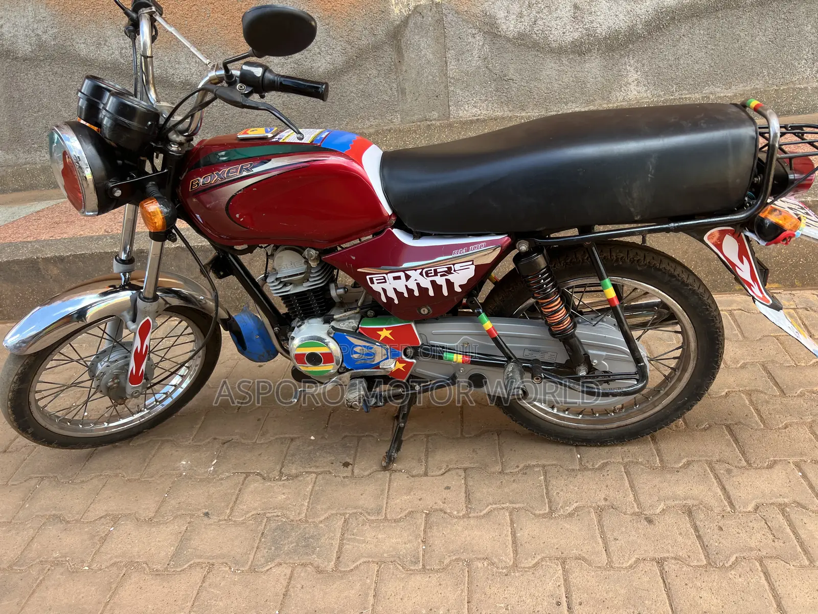 Bajaj Boxer 100 2023 Red