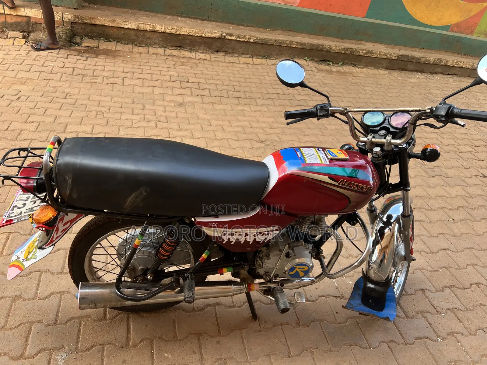 Bajaj Boxer 100 2023 Red