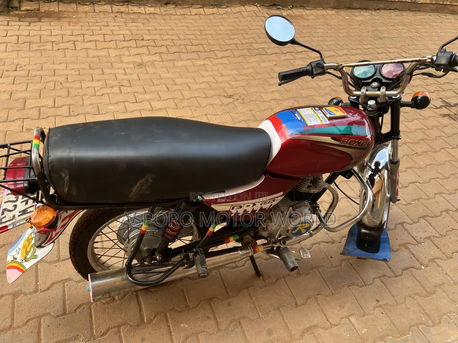 Bajaj Boxer 100 2023 Red