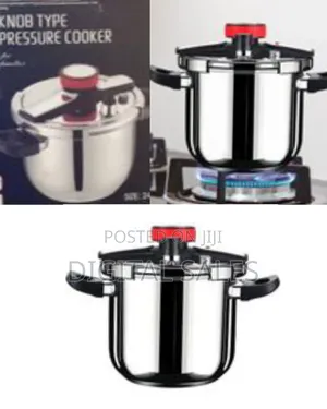 Compact Stainless Steel Stovetop Pressure Cooker
