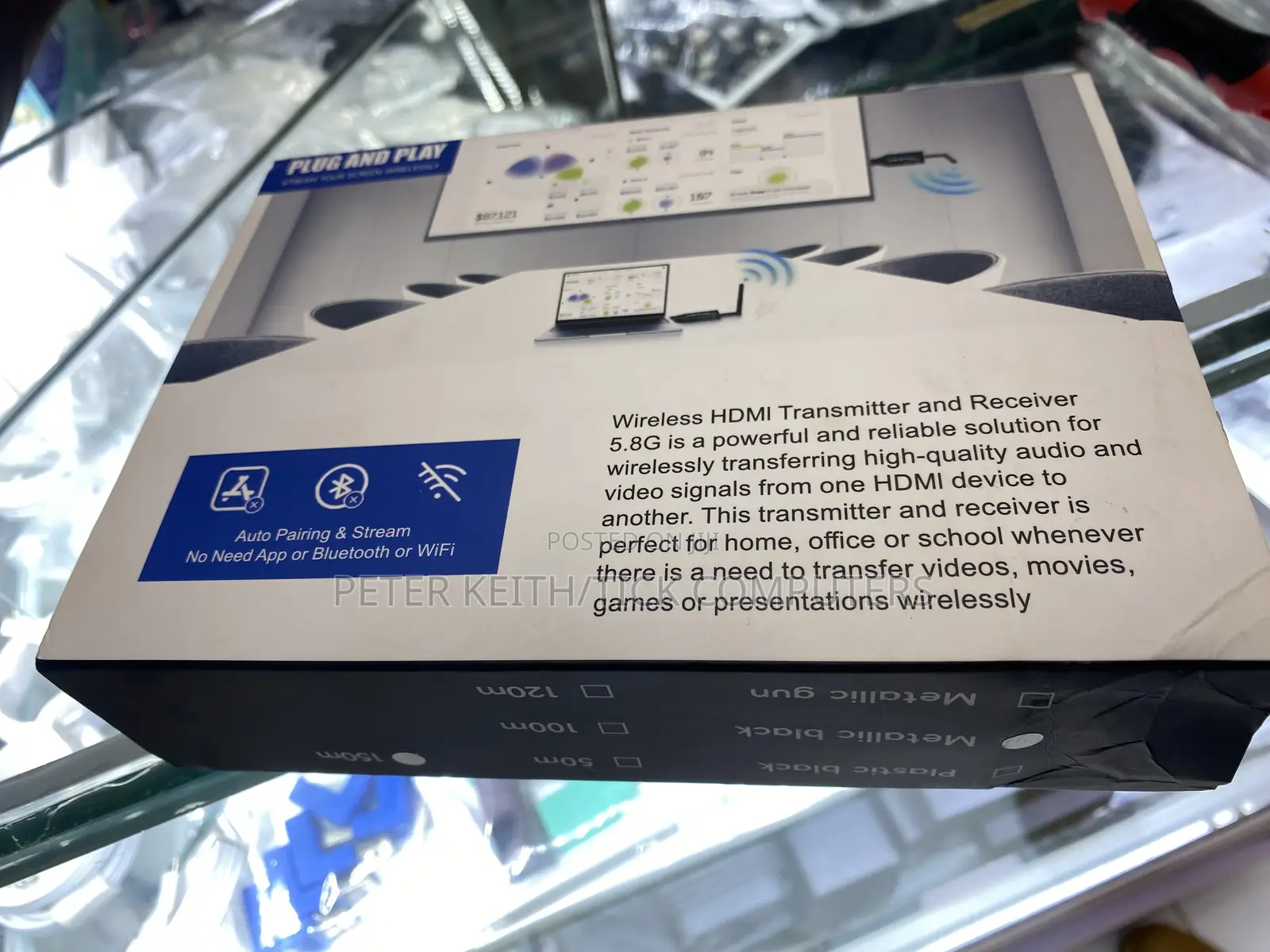 Hdmi Wireless Extender Sends Signal in Audio and Video Wirelessly