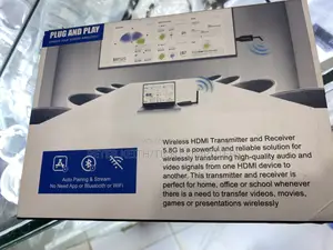 Hdmi Wireless Extender Sends Signal in Audio and Video Wirelessly