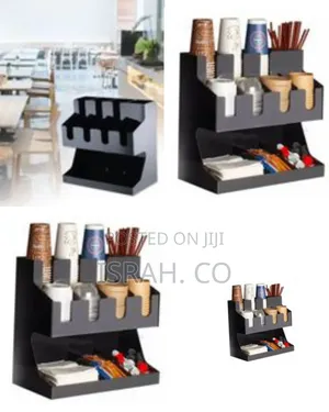 Cup Holder Grid Storage Organizer