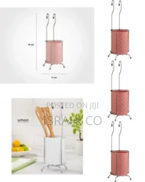 Forks Spoons Knife Cutlery Hanging Holder With Steel Stand