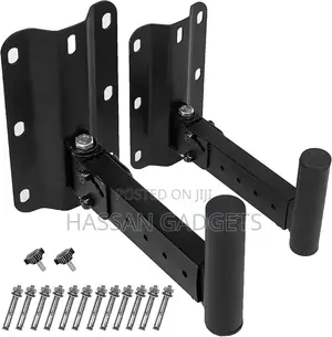 Pair of Steel Wall Mount Speaker (2pcs) Stand Heavy Duty