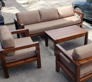 Wooden Sofa/Natural Wood Sofa