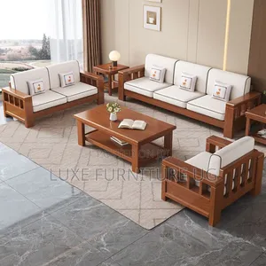 Solid Wood Sofa/Modern Wood Sofa