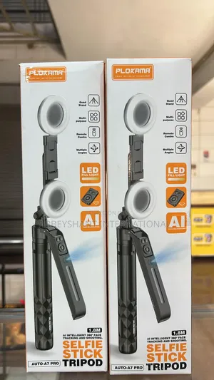 Plokama Auto-A7 Pro Ai Selfie Stick Tripod.