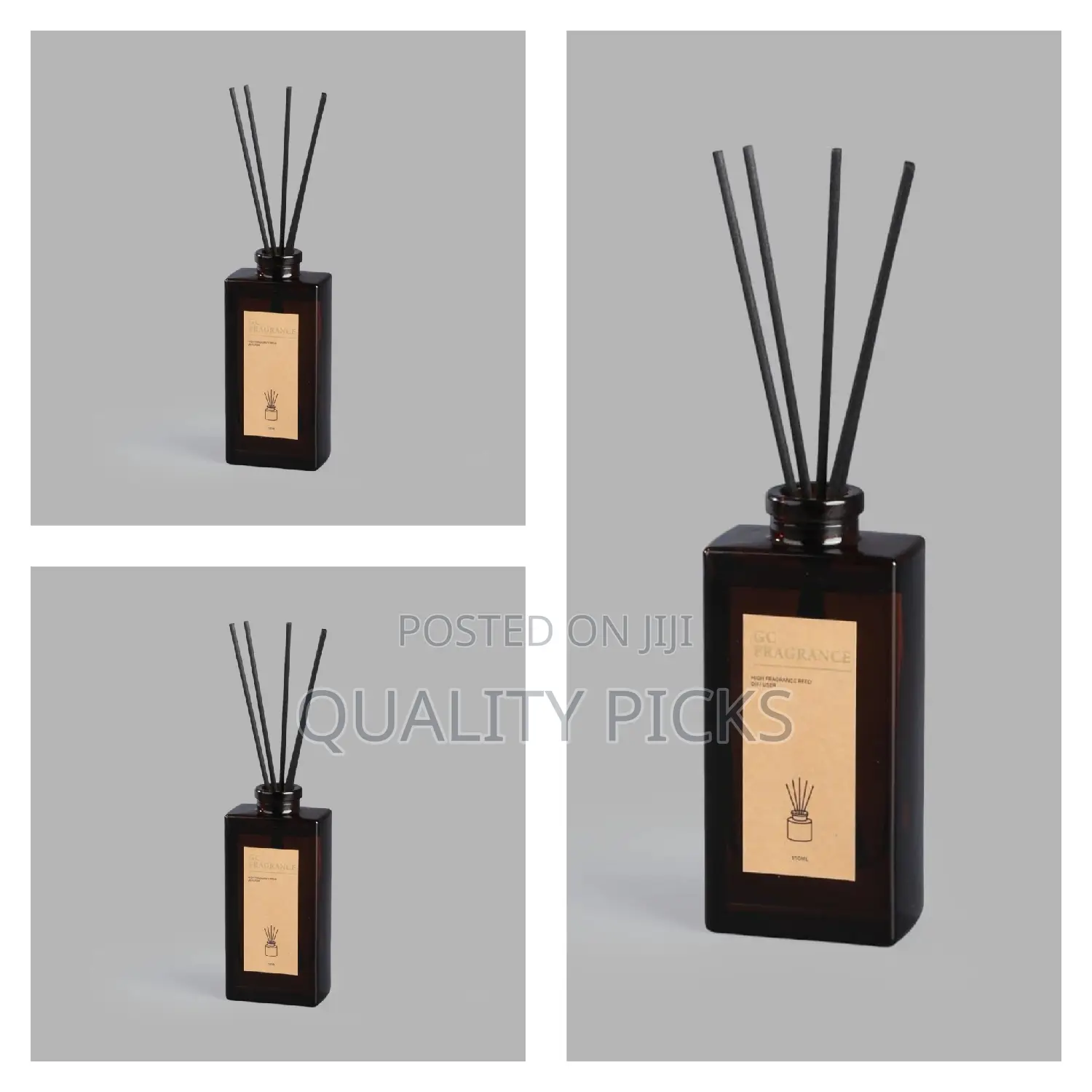 Noir Essence or Gc Fragrance Reed Diffuser