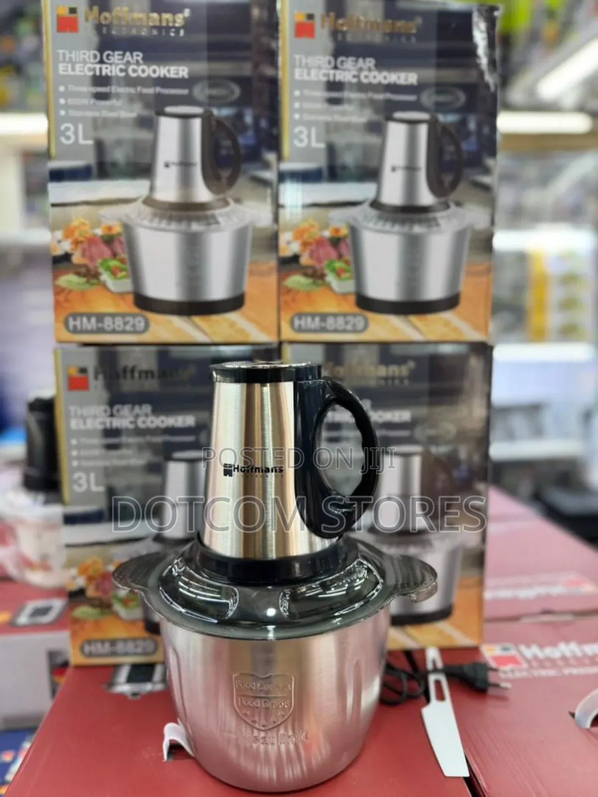 Hoffmans 3 Litre Food Processor (Model Hm-8829),