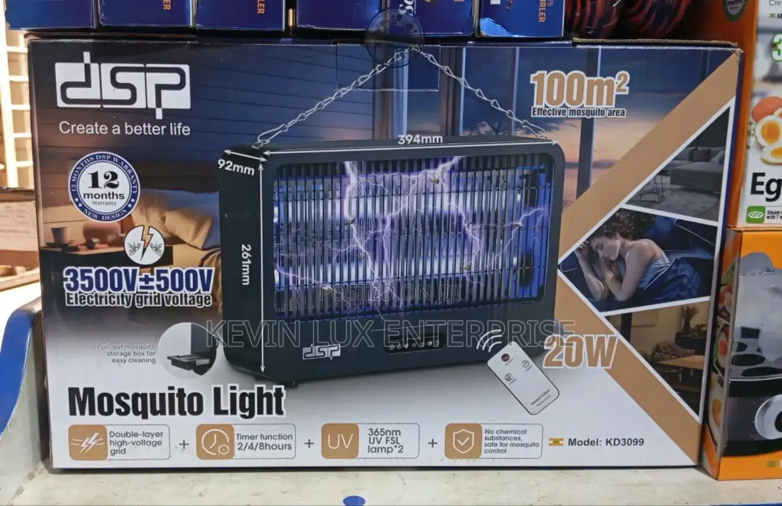 Mosquito Lamp Killer With Remote