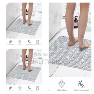 24 X 24 Inches Non Slip Square Floor Mat for Inside Shower