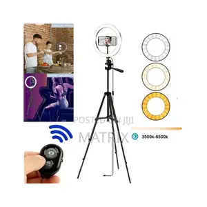 10 Inch Ring Light With Tripod Stand