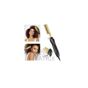 Electric Hot Comb Hair Straightener