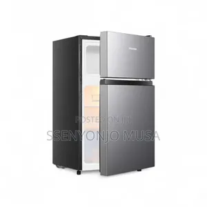 Hisense 120l Double Door Refrigerator - Silver (Rd120)
