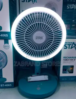 Rechargeable Table Fan "8