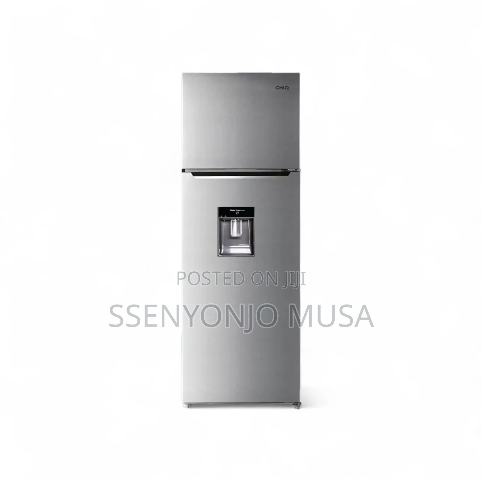 Chiq Fridge Double Door 270l With Dispenser