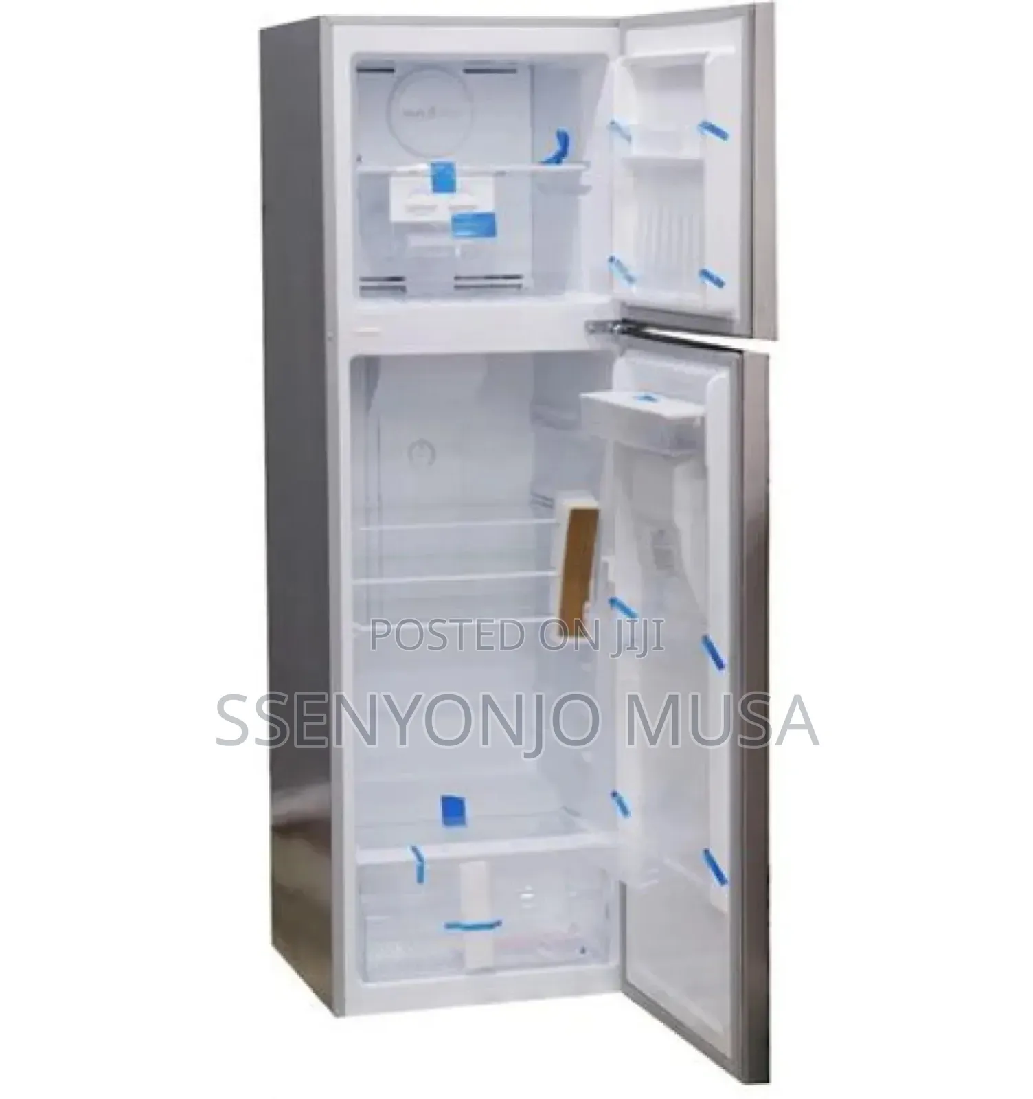 Chiq Fridge Double Door 270l With Dispenser