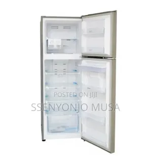 Chiq Fridge Double Door 270l With Dispenser