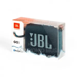 JBL Go 3 Portable Waterproof Speaker - Black