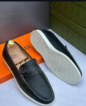 Men’S Black/White Dior Smart Casual Loafers