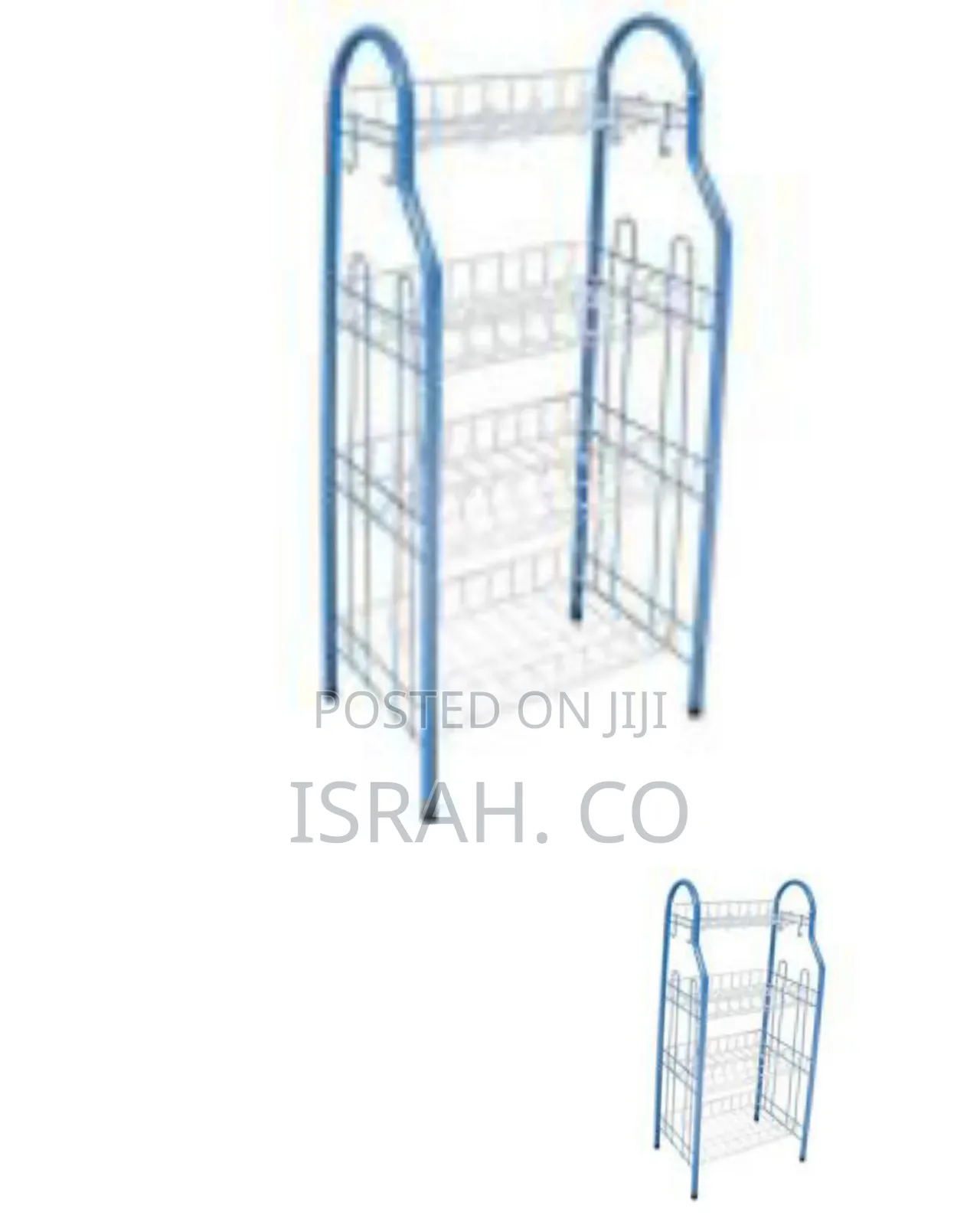 Iron 2-Tier Multi Storage/Multipurpose Kitchen Accessories Items