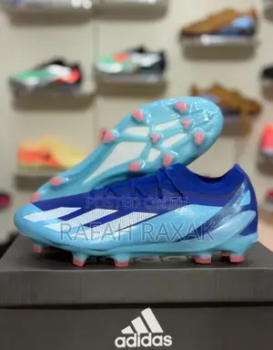 Original Blue Adidas X Crazyfast Fg Football Boots