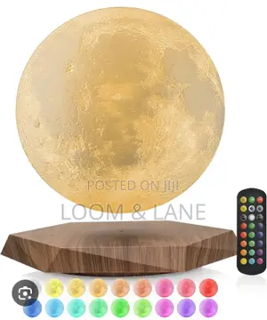 Levitating Moon Lamp