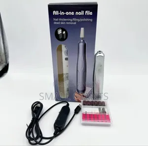 Portable, All-in-One Electric Nail File.