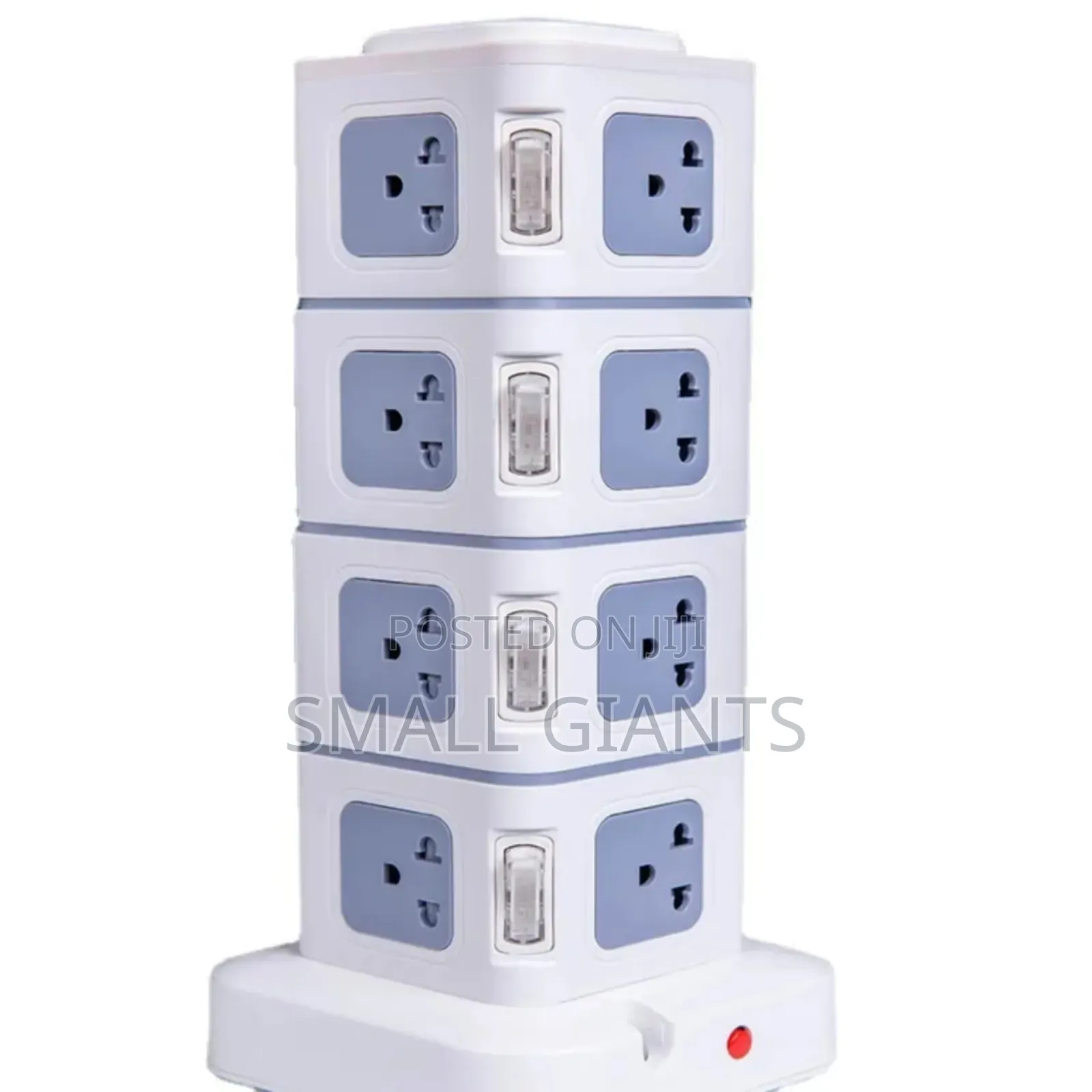 Vertical Tower Extension Lead With Multiple Sockets and Usb Ports.