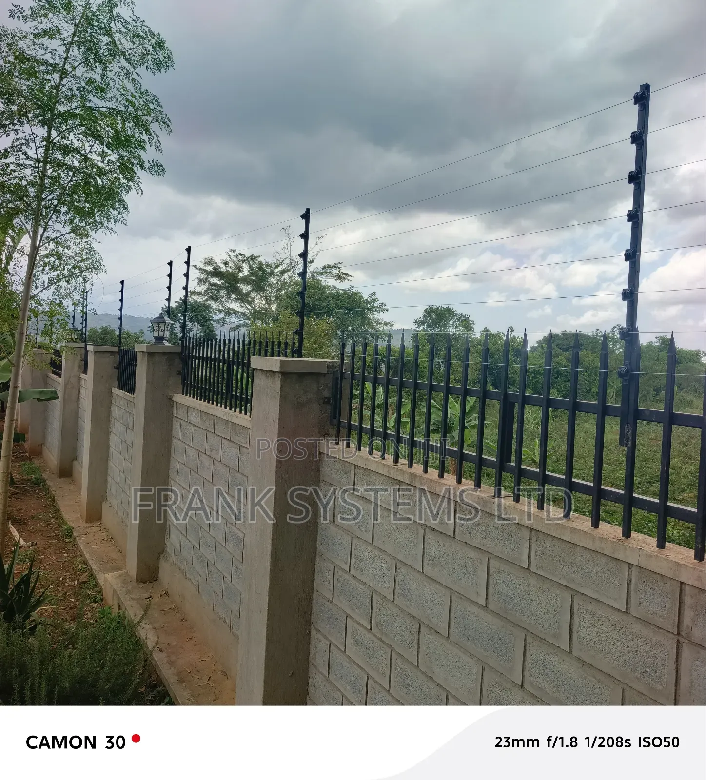 Electric Fence for a Home