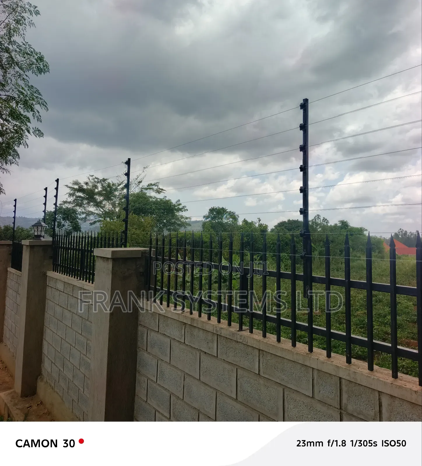 Electric Fence for a Home