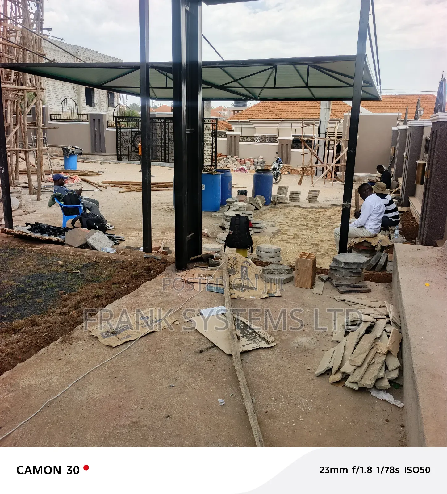 Carshade/ Carport for 2 Vehicles