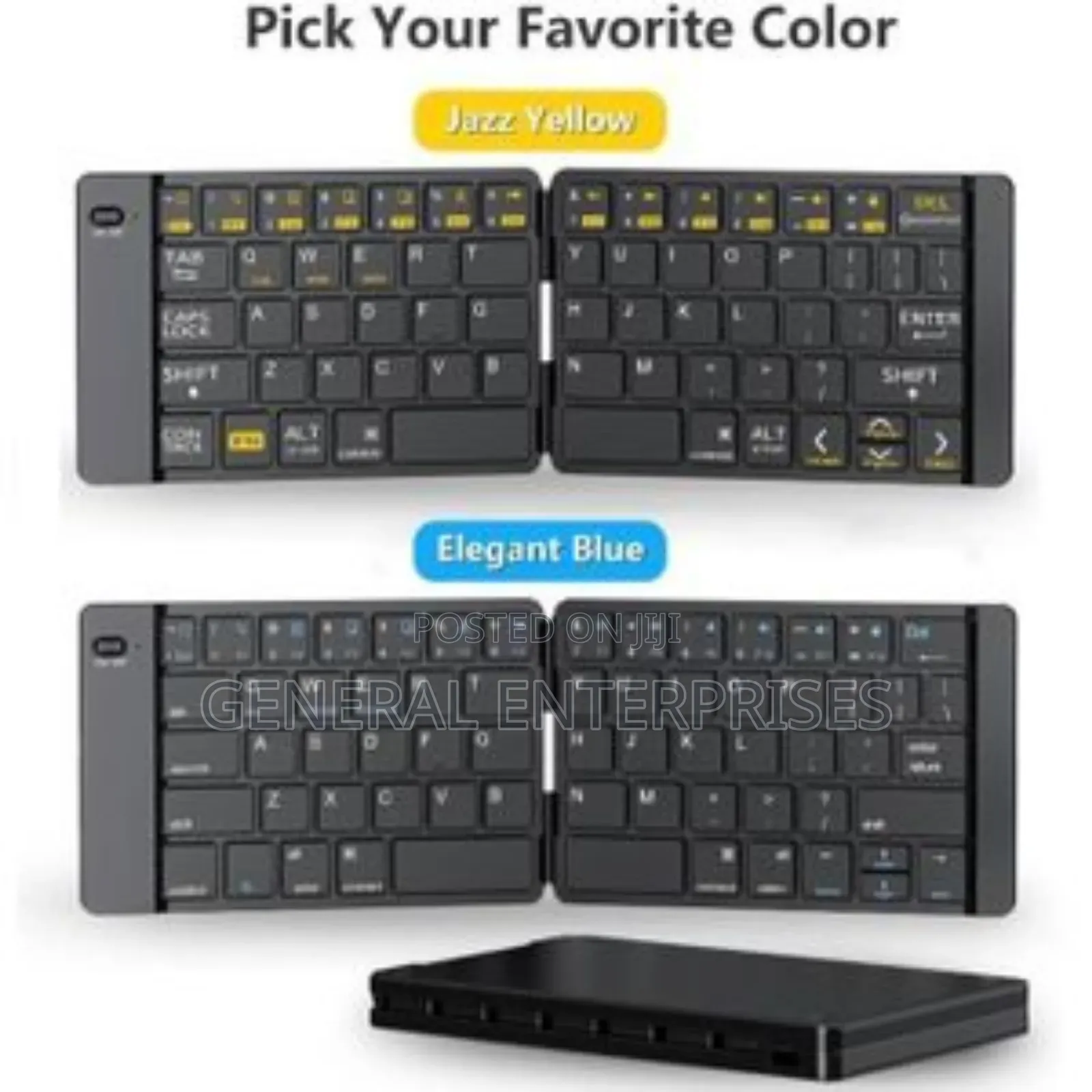Wireless Popbloom Foldable Bluetooth Keyboard.