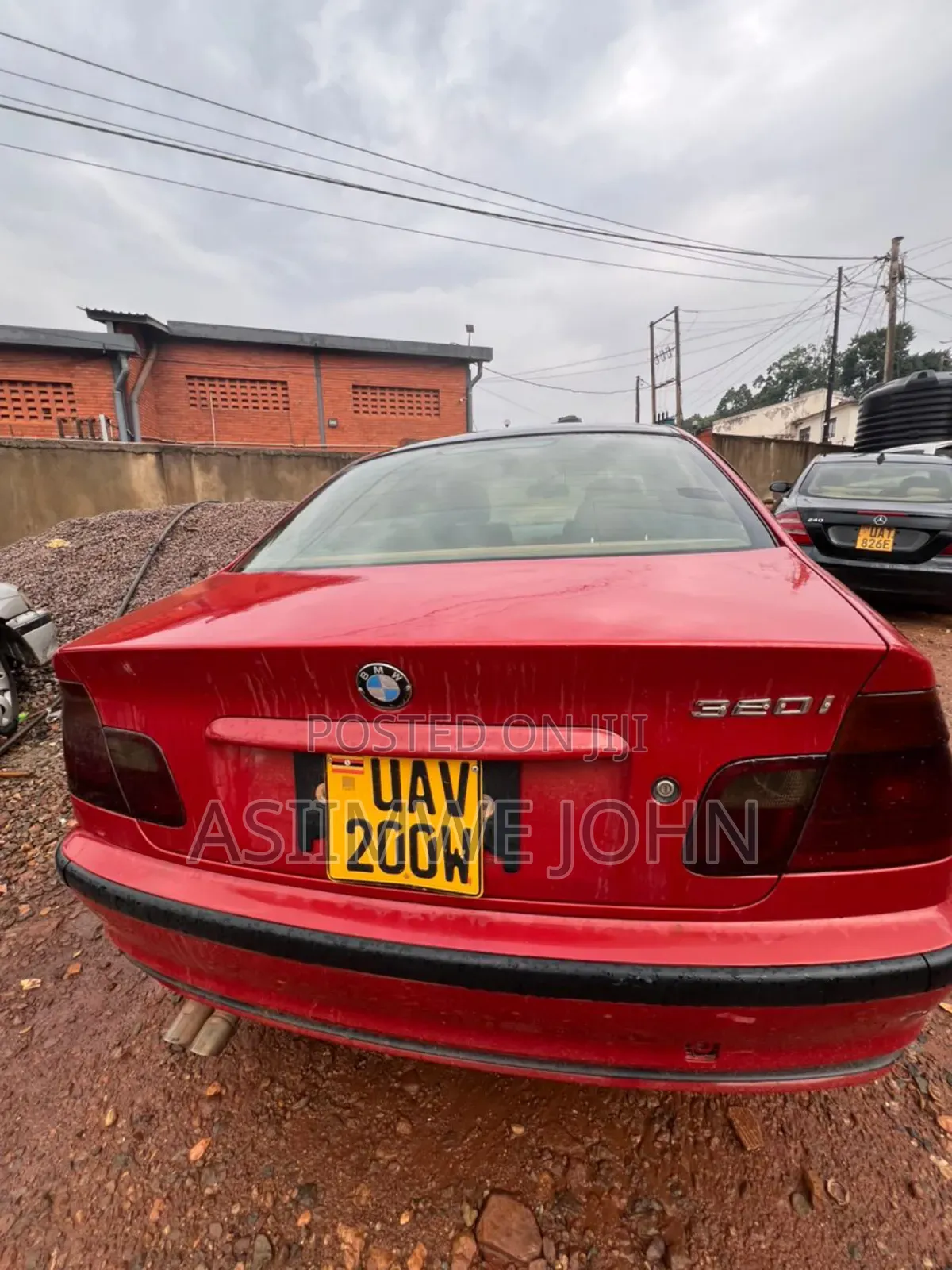 BMW 320i 2004 Red