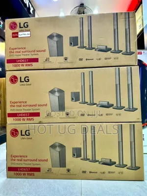 5.1 Lg Surround Home Theater System 1000w - Black