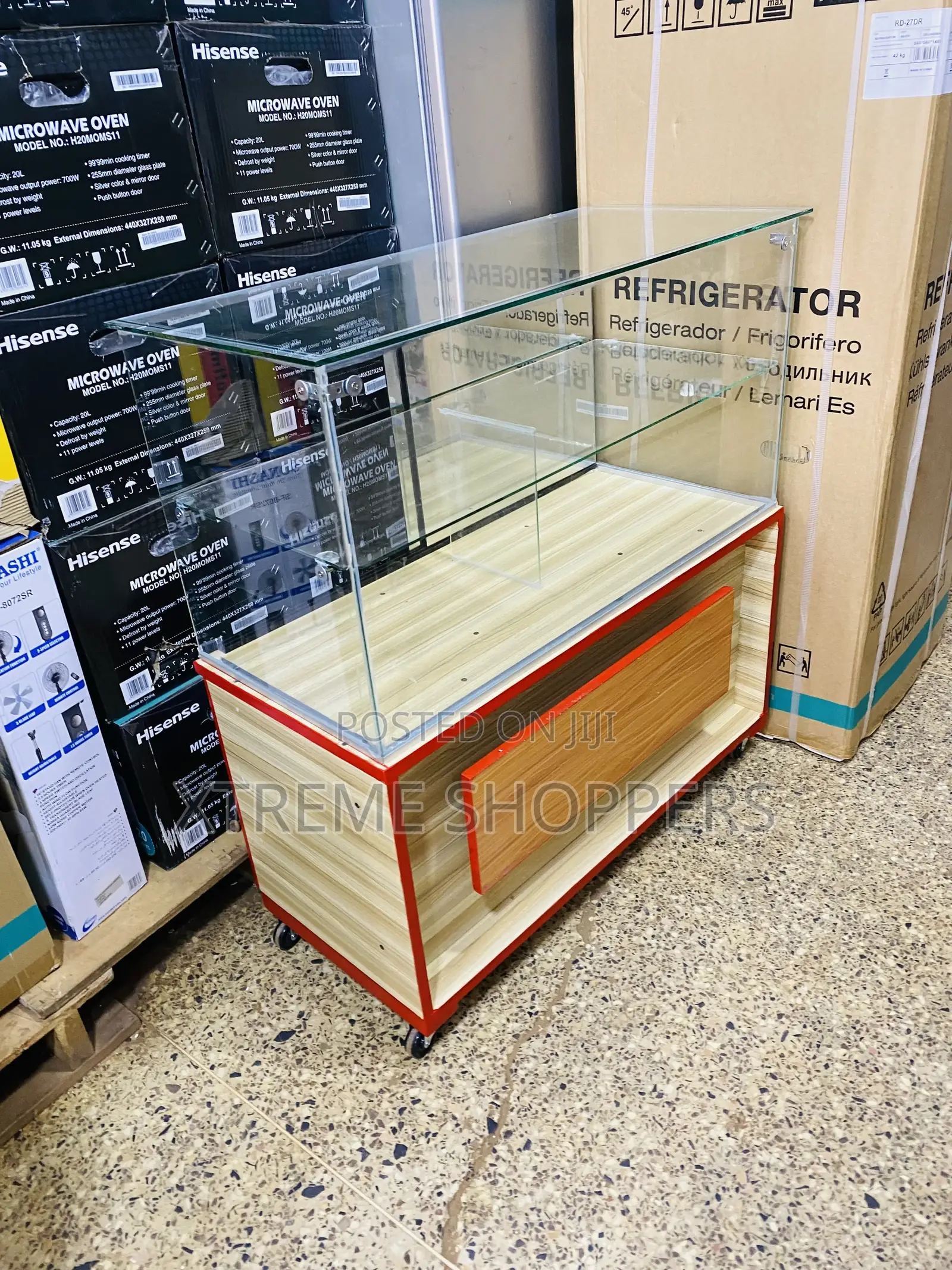 3ft Extra /Glass Display Counter /Phone Accessories