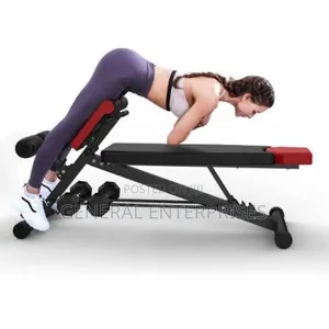 Multi-functional Adjustable Weight Bench And Body Working