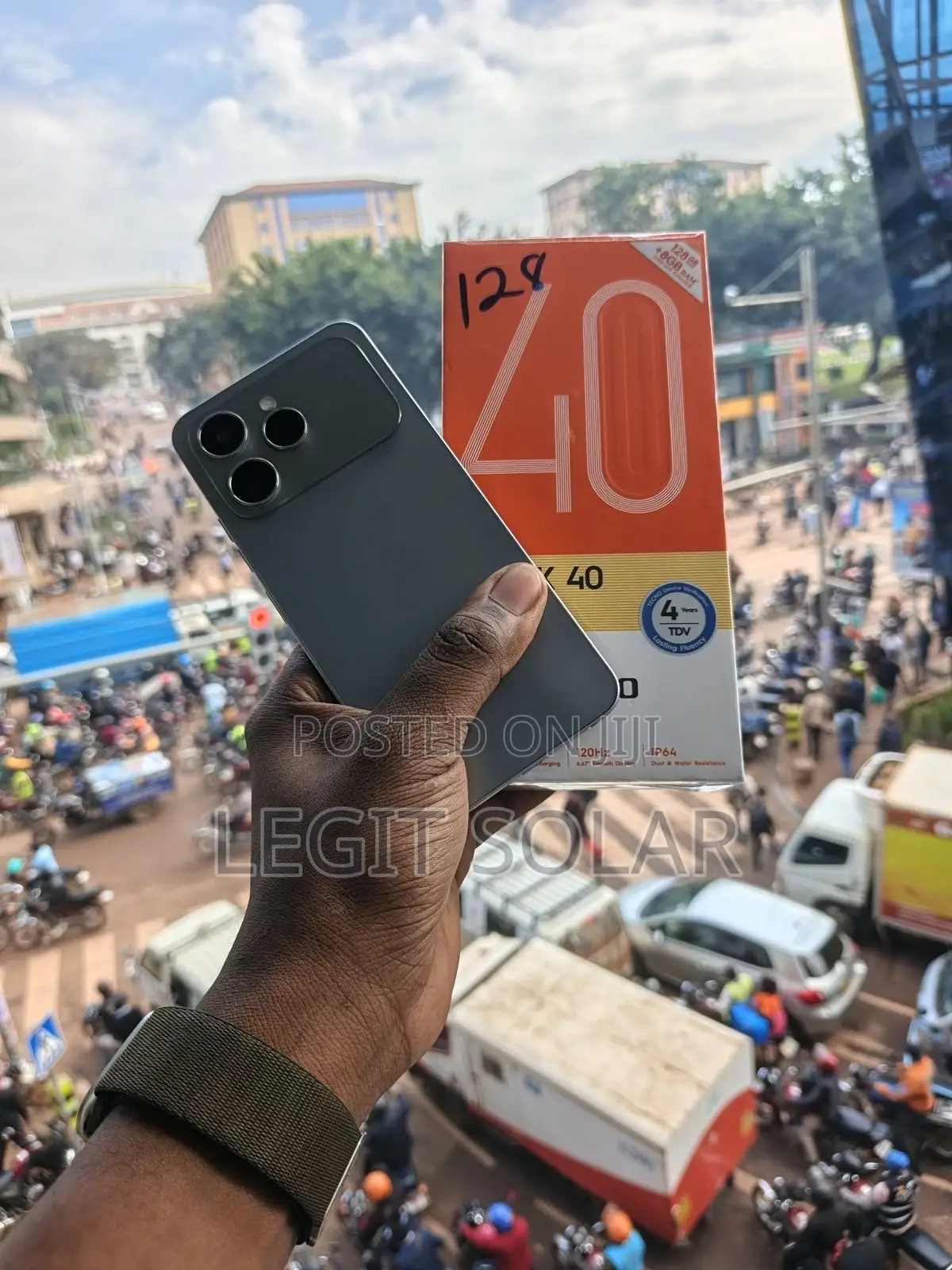New Tecno Spark 40 256 GB Gray