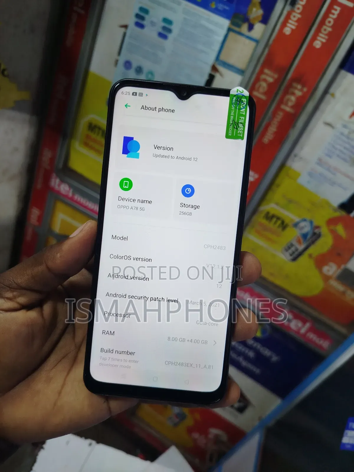 Oppo A78 5G 256 GB Black