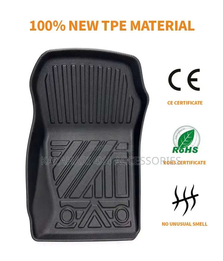 Tpe Floor Mats for Prado 150