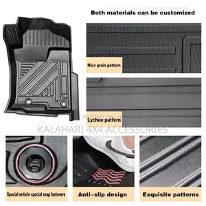 Tpe Floor Mats for Prado 150