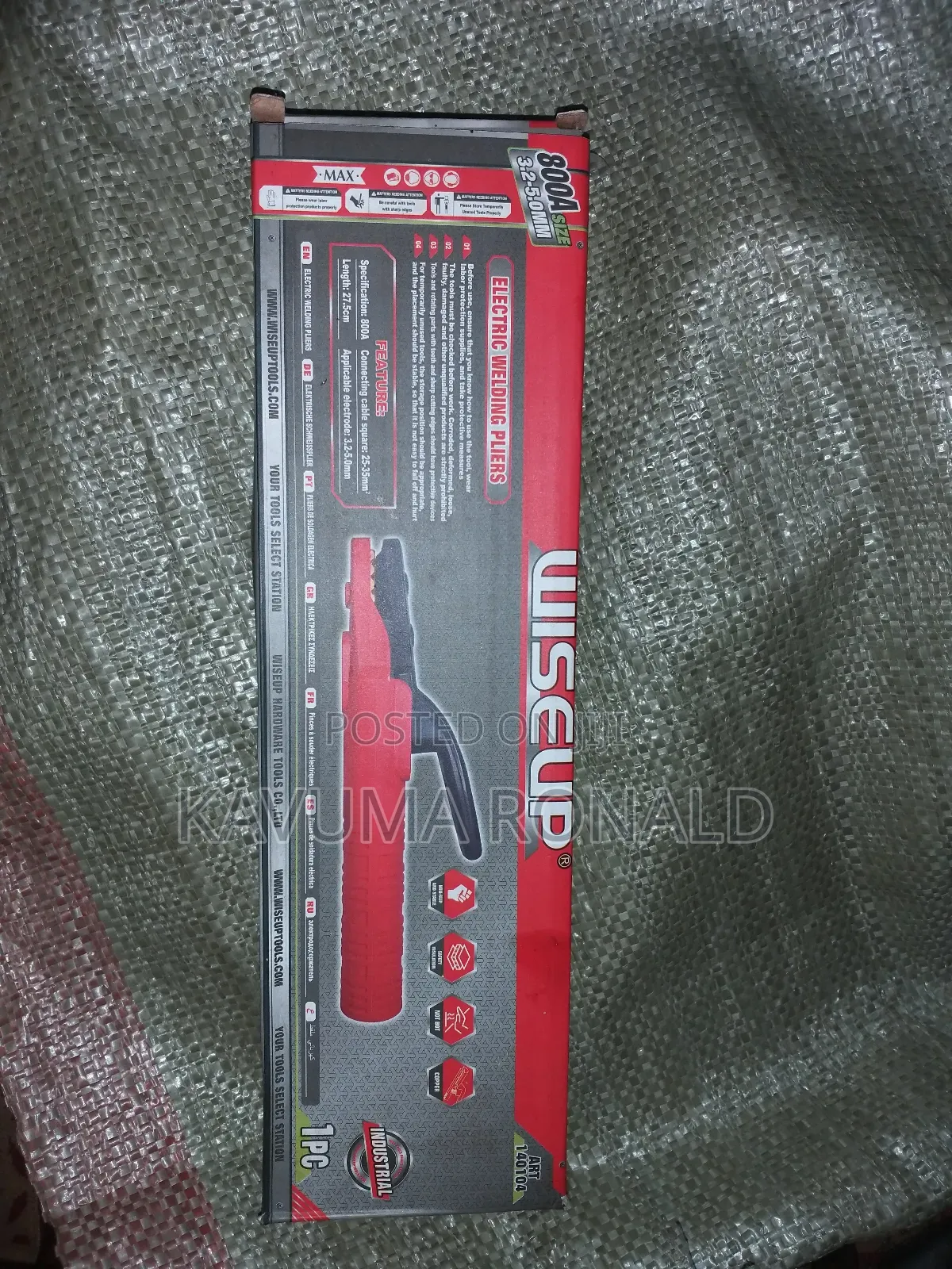 Electric Welding Pliers