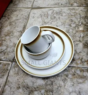 24-Piece Crafted Ceramic Dinner Set