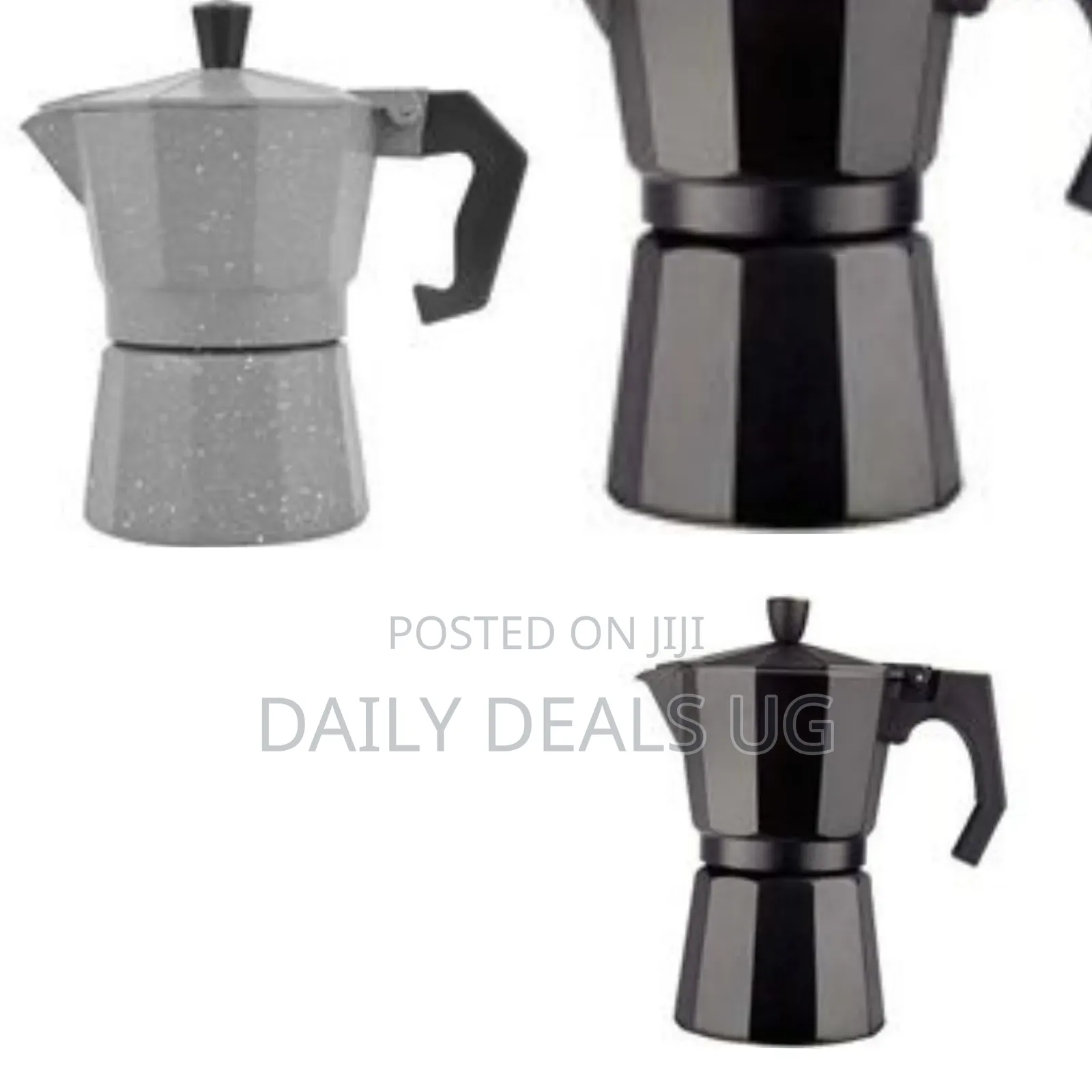 Stovetop Espresso Makers, in Different Colors