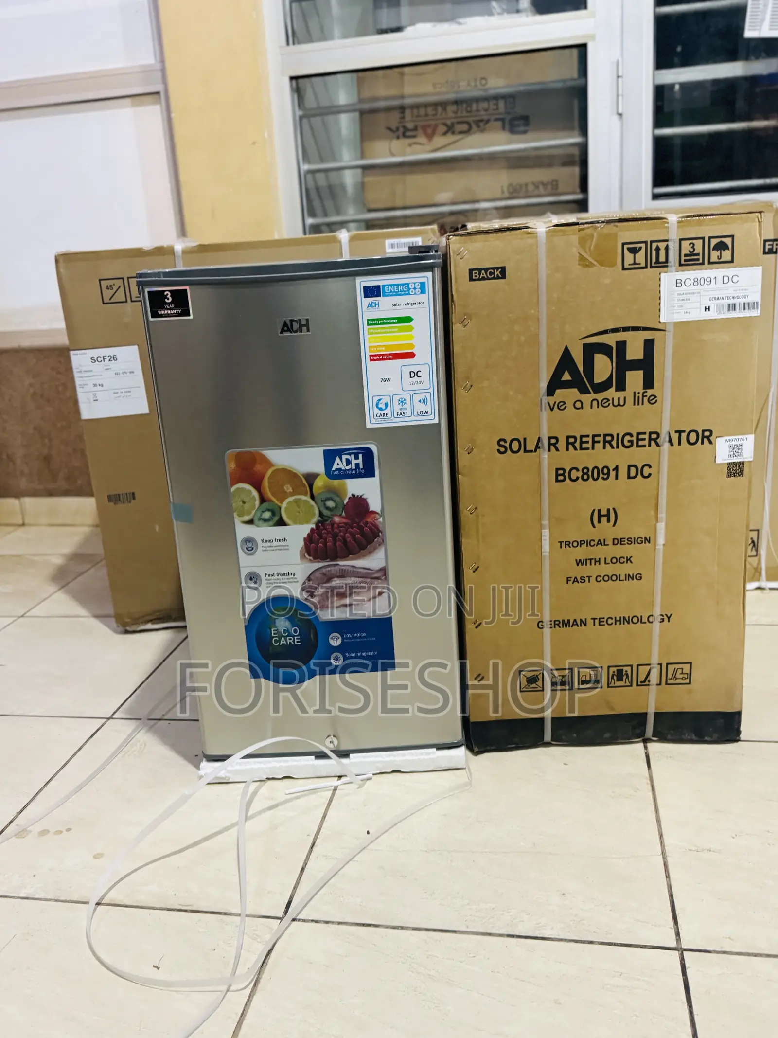 Adh Single Door Fridge Solar