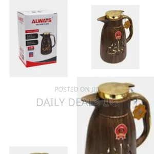 Always Decorative Vacuum Flask or Thermal Coffee/Tea Carafe