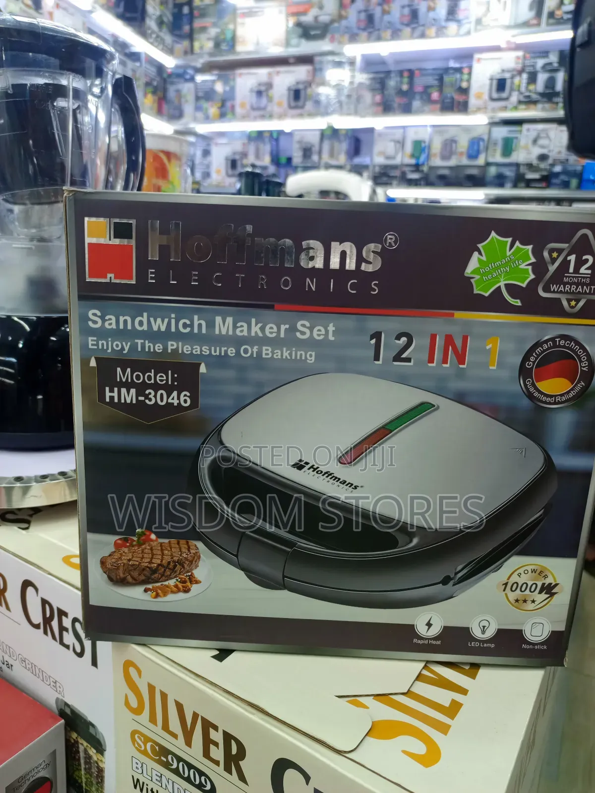 12n1 Sandwich Maker Set.